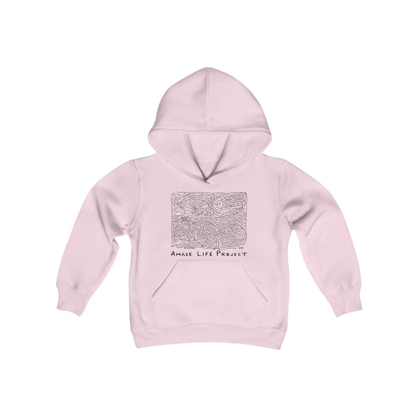 T-Rex Apocalypse Youth Hoodie