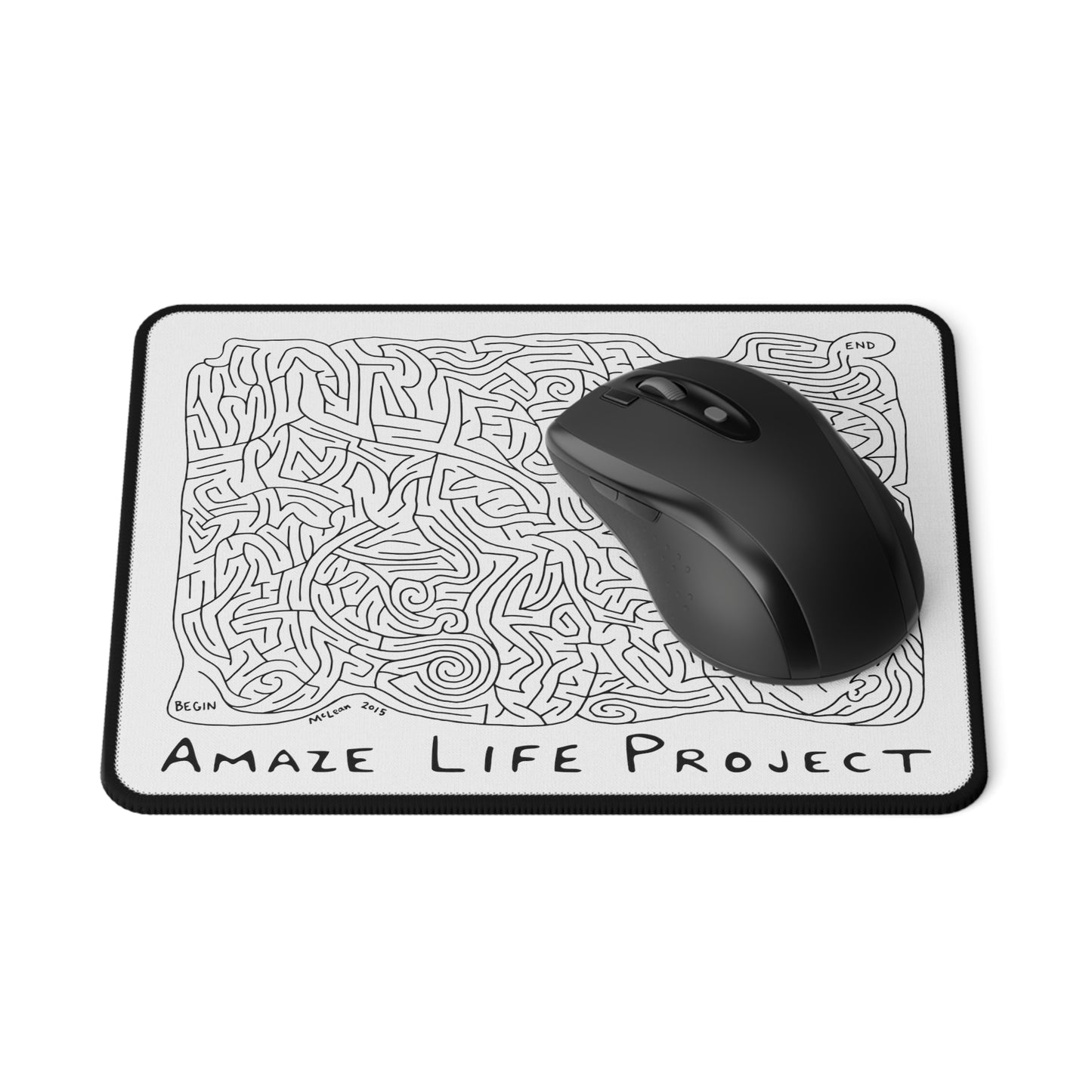 The Daydreamer Mouse Pad - White